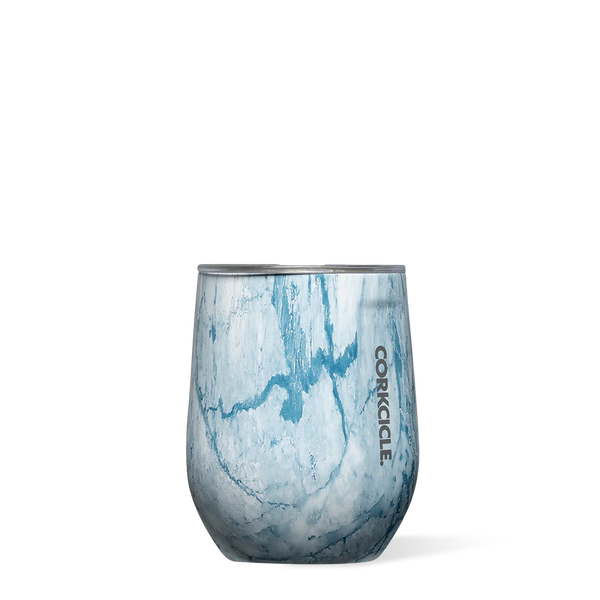 Corkcicle 12oz Stemless Tumbler- Blue Marble