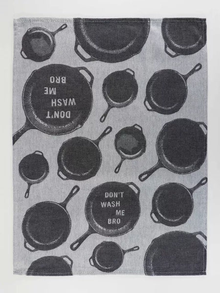 Blue Q Woven Towel- Don't Wash Me Bro