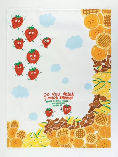 Blue Q Printed Towel- Double It