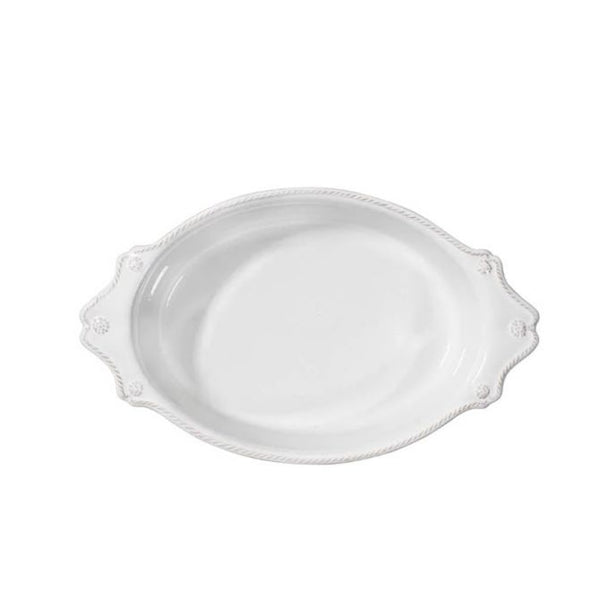 Juliska- Berry &Tread Whitewash Small Oval Baker