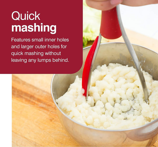 Zyliss - Stainless Steel & Silicone Masher