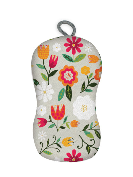 Mu Kitchen Scrub Sponge- Retro Floral