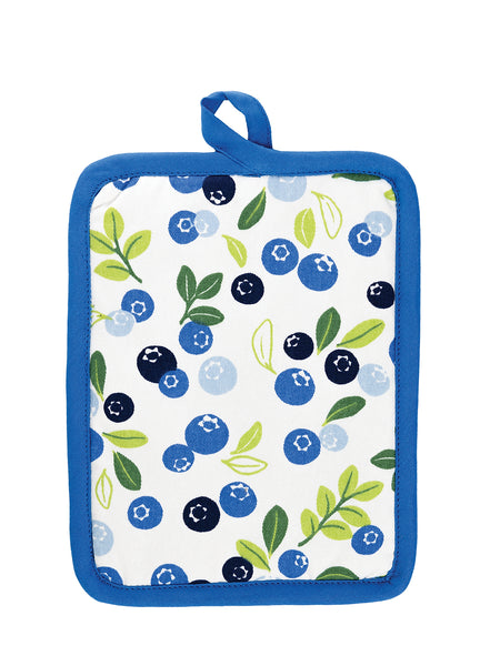 Mu Kitchen Potholder- Blueberries