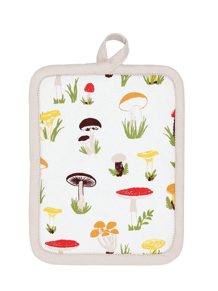 Mu Kitchen Potholder- Shrooms