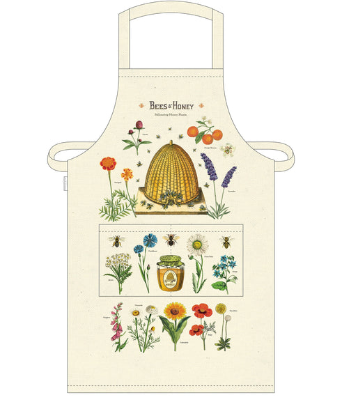 Cavallini & Co. Apron Bees & Honey