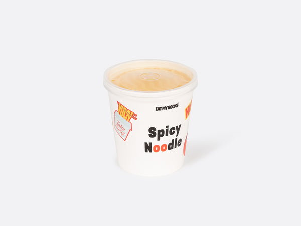 Eat My Socks- Spicy Noodles Cup Crew Socks (2 Pair)