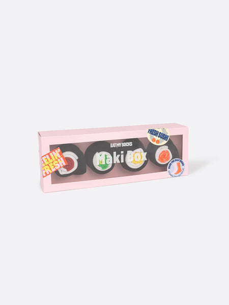 Eat My Socks- Maki Box Crew Socks (2 Pair)