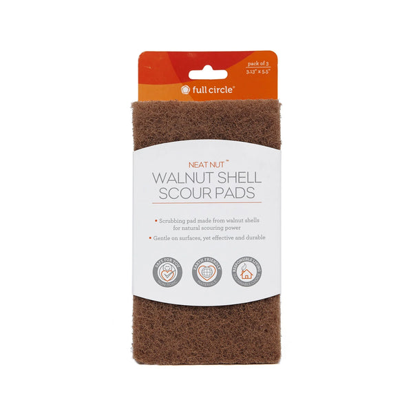 Full Circle - Walnut Scour Pads