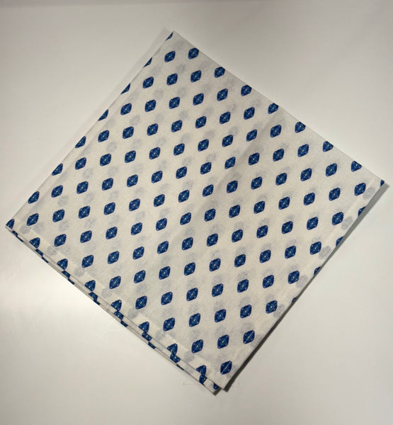Le Cluny- Provence Lisa White & Blue Napkin