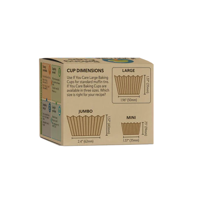 if you care- Large Baking Cups