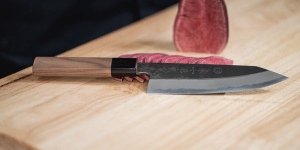 Kikuichi- KURO Kurouchi Carbon Steel 6" Utility