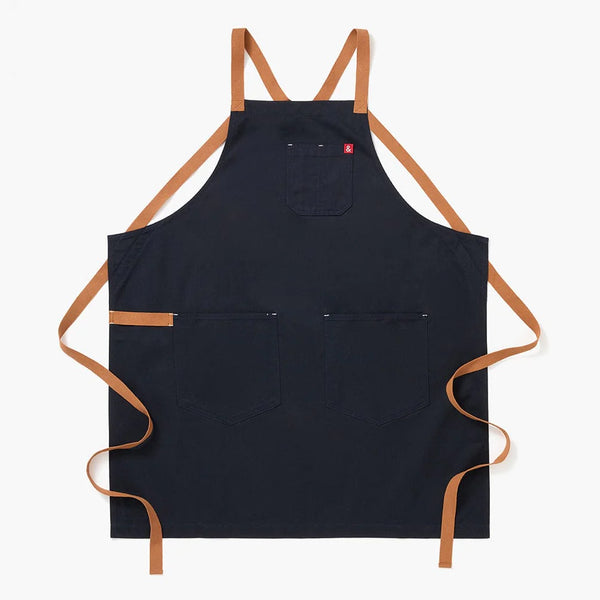 Hedley & Bennett Crossback Apron - Midnight Cider