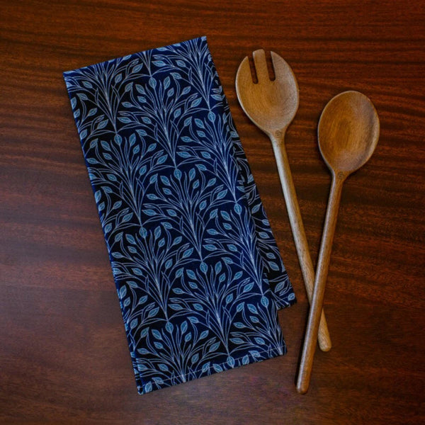 New Wing Studio- Glass Bouquet Tea Towel