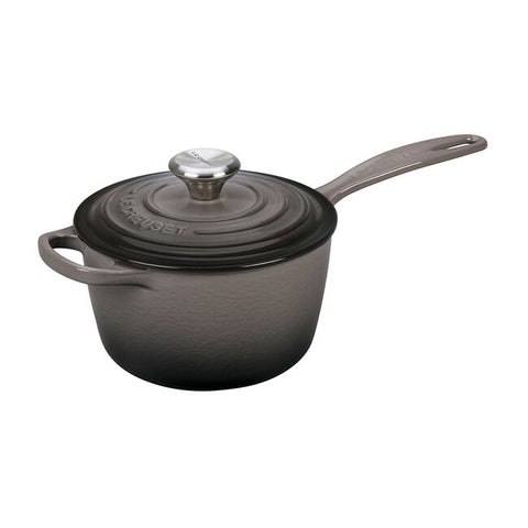 Le Creuset - 1.75 Qt Signature Saucepan- Oyster