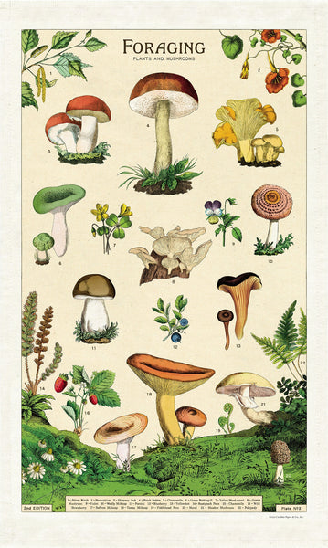 Cavallini & Co. Tea Towel - Foraging