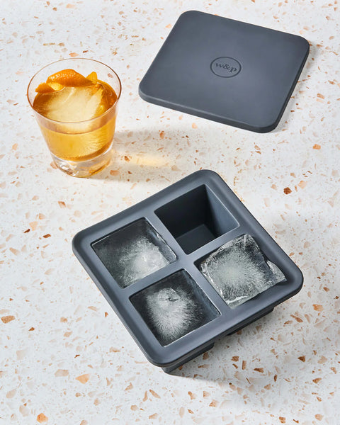 W & P Peak XL Cube Ice Mold - Charcoal