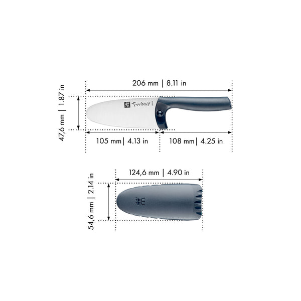 Zwilling - Twinny Chef's Knife Blue