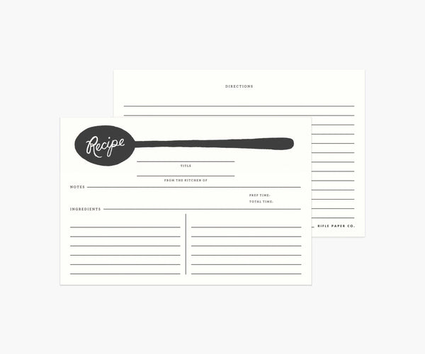 Rifle Paper Co. Recipe Box- Citrus Floral