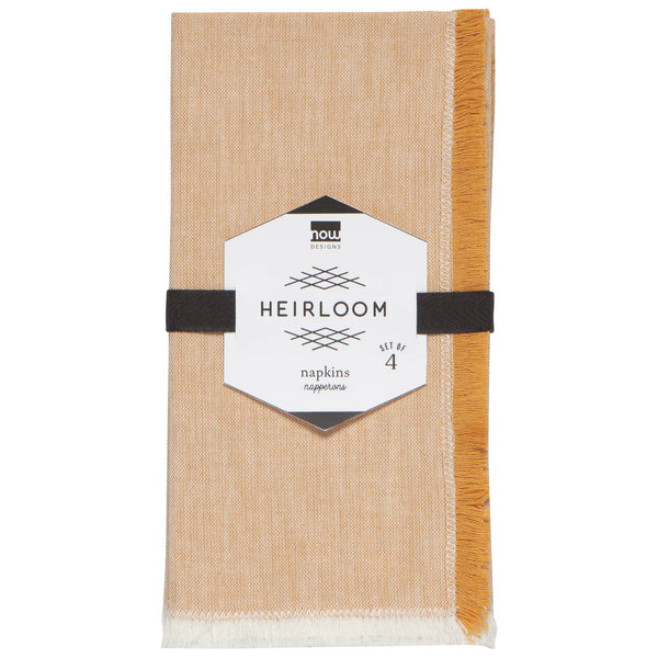 Now Designs Napkins- Chambray Ochre