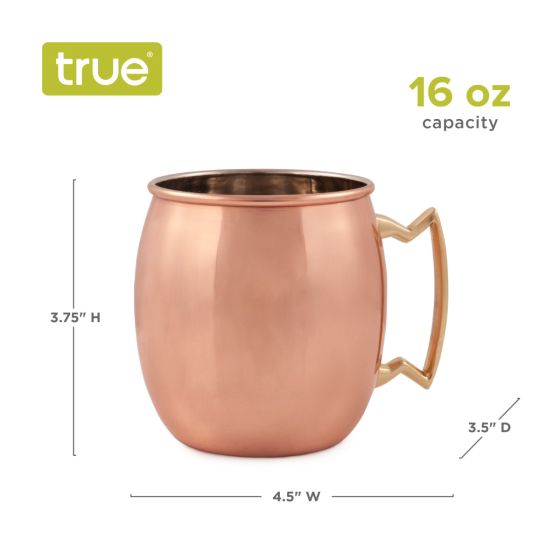 True Moscow Mule Mugs (Set of 2)