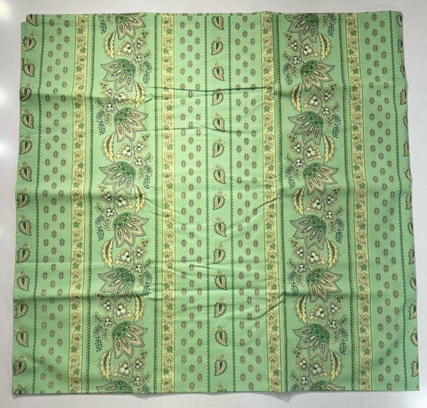Le Cluny- Provence Lisa Pistachio Tablecloth (58" Square)