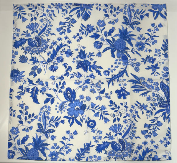 Le Cluny- Provence Versailles White & Blue Napkin