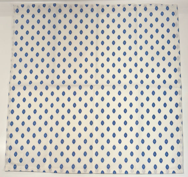 Le Cluny- Provence Lisa White & Blue Napkin