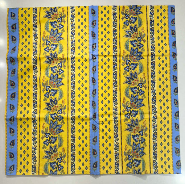 Le Cluny- Provence Lisa Yellow Tablecloth (60" x 96")