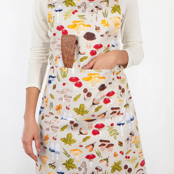 Now Designs Chef Apron- Field Mushroom
