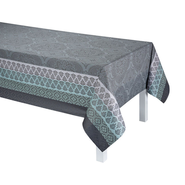 Le Jacquard Français- Bastide Grey Coated Cotton Tablecloth(69X126)