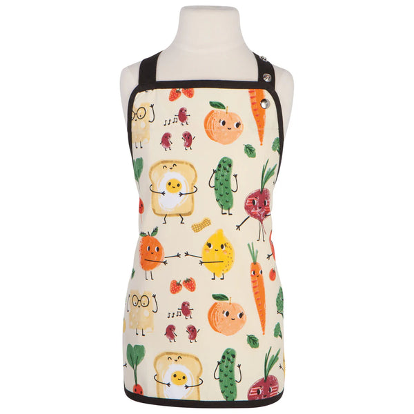 Now Designs Kid's Apron- Funny Food