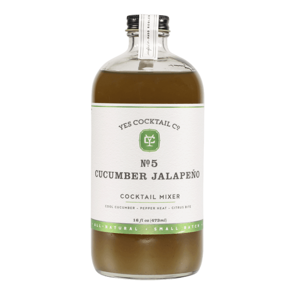 Yes Cocktail Co. - Cucumber & Jalapeno Cocktail Mixer