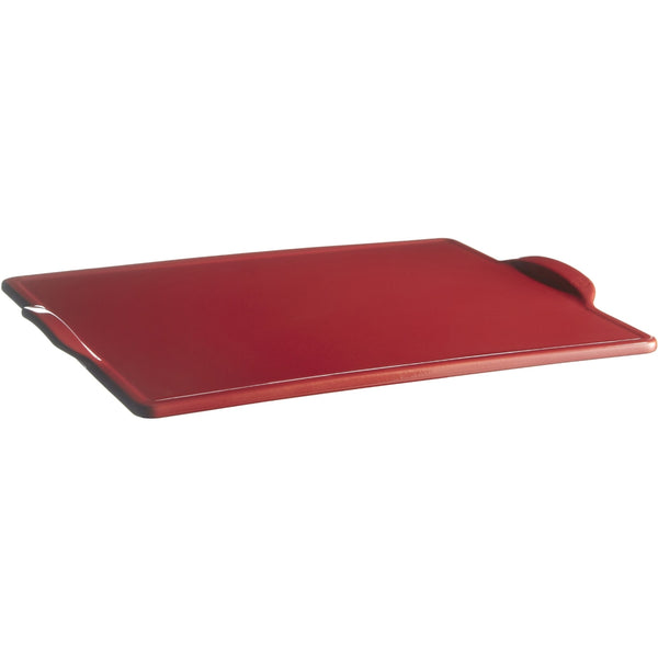Emile Henry Rectangular Pizza Stone - Burgundy