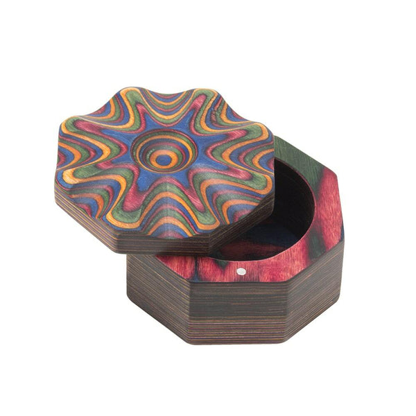 Island Bamboo Salt Box - Rainbow