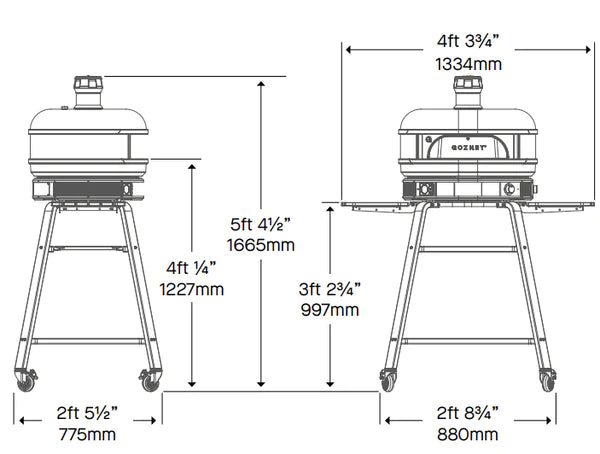 Gozney Dome Stand (local pickup only)