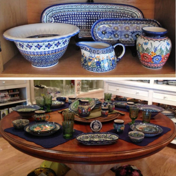 Polish Pottery Small 5.5" Cereal Bowl
