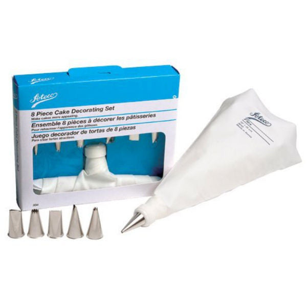 Ateco- 8 Piece Cake Decorating Set