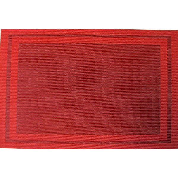 Pacific Merchants Laguna Placemats - Red