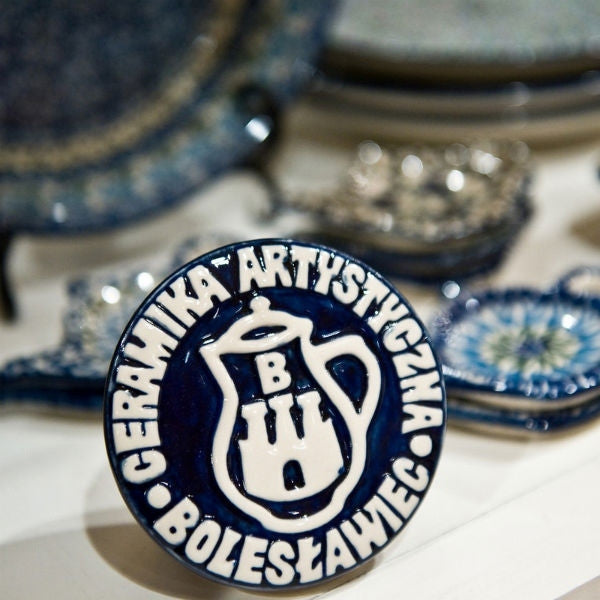 Polish Pottery 12 oz Ladies Bubble Mug
