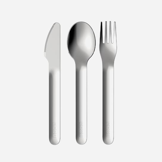ZOKU - Kid's Pocket Utensil Set - Kitty