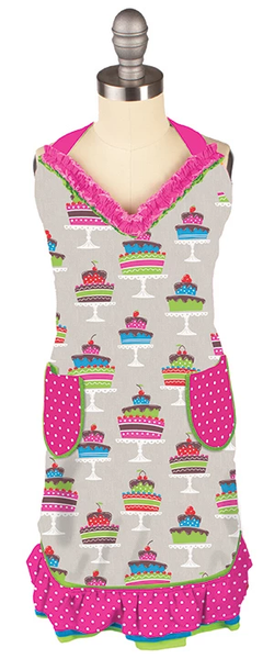 MU Kitchen- Kid's Apron- Cakes