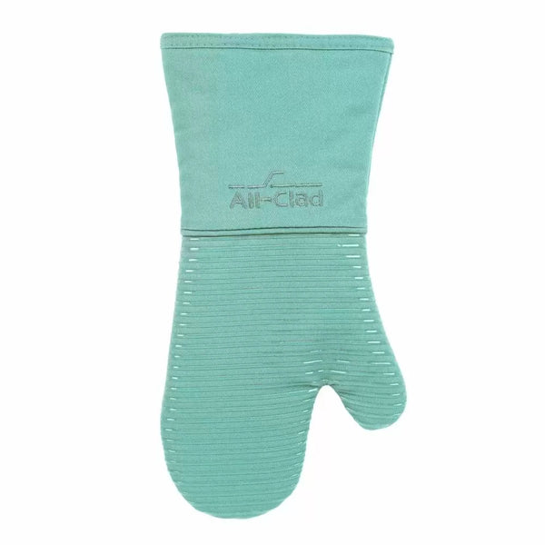 All-Clad - Silicone Treated Oven Mitt - Rain
