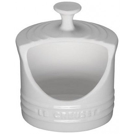 Le Creuset Salt Crock - White