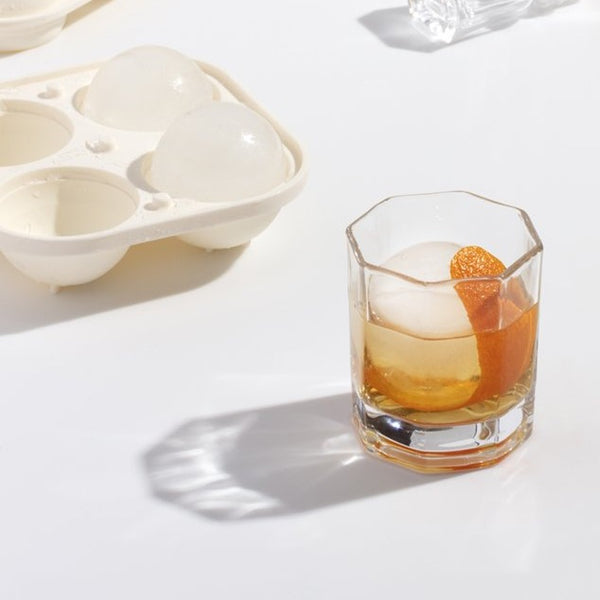 W & P Peak Sphere Ice Mold - Charcoal